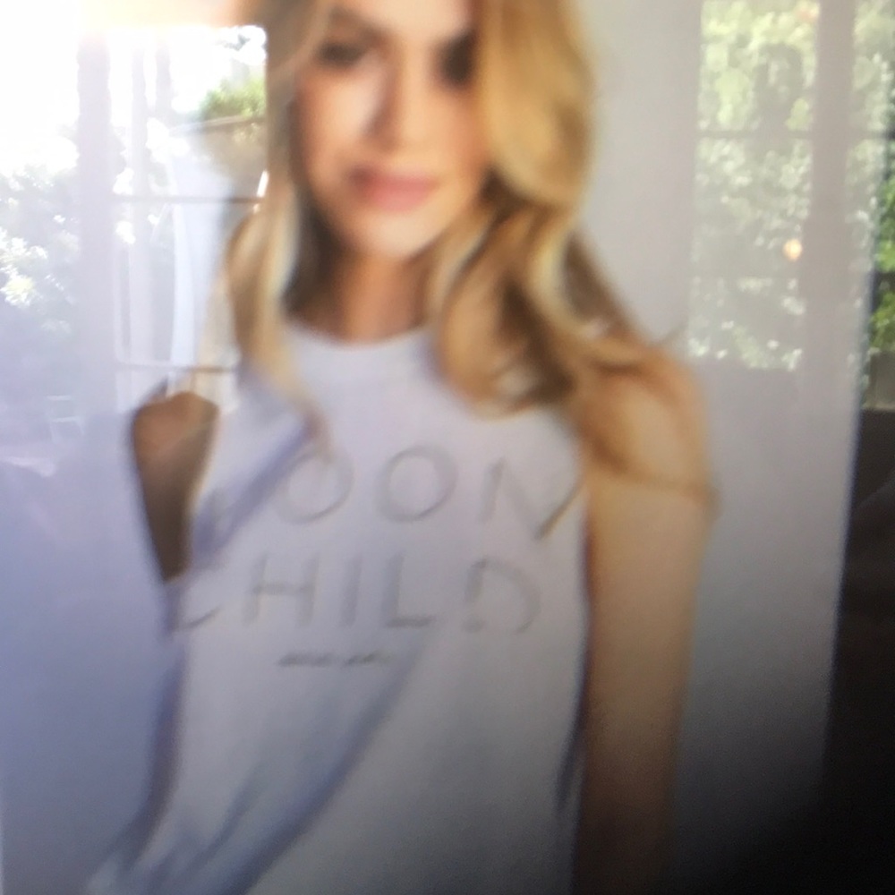 Special Gangster moon child crop tank top new